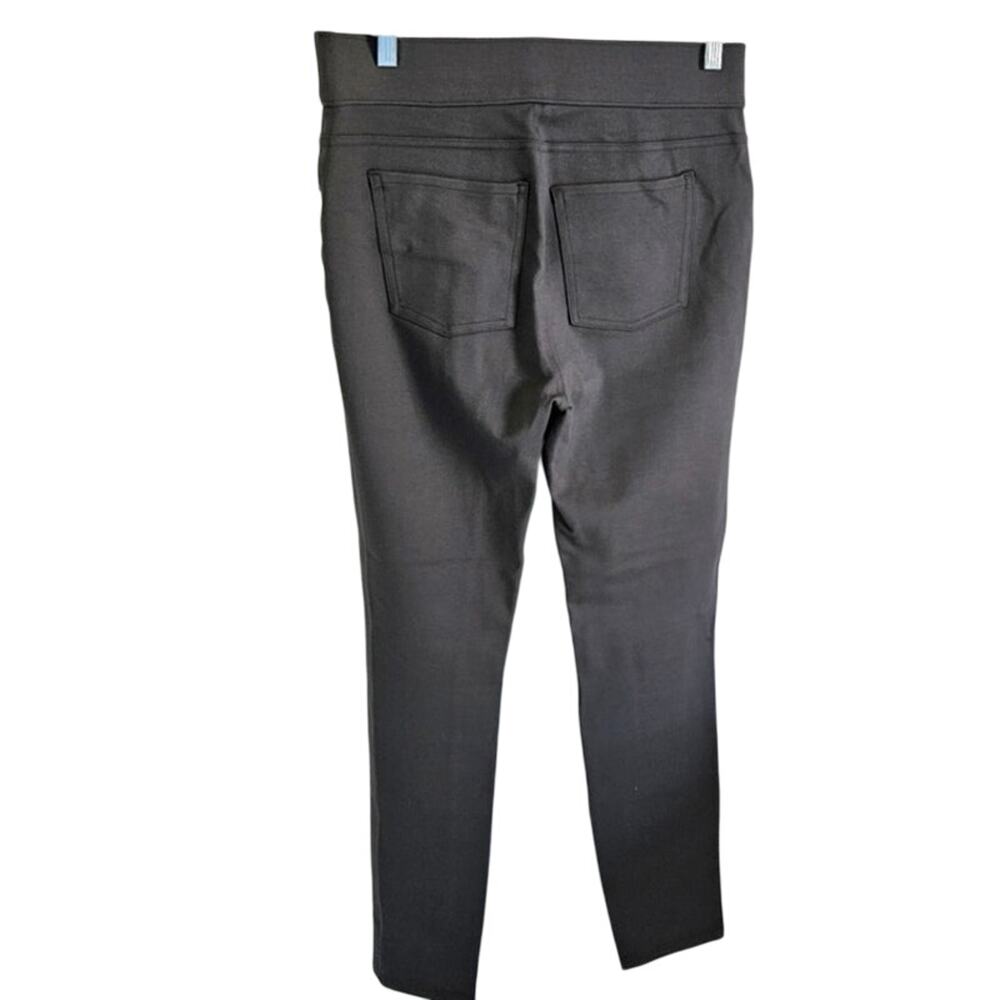 Spanx Pull On Mid-Rise Elastic Waist Skinny Ankle Pants Gray Women's Size XL - Picture 2 of 3